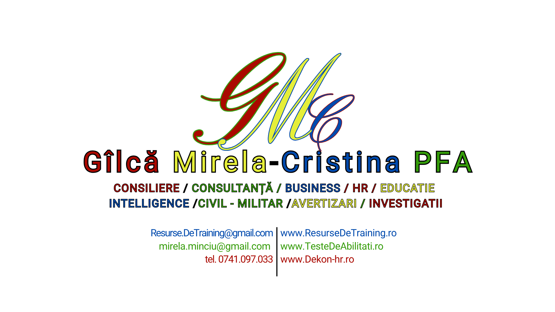 Gilca Mirela-Cristina PFA